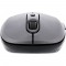 Inline® Mouse 3-en-1, Bluetooth + 2x 2,4 GHz, 5 boutons, optique, gris / noir