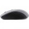 Inline® Mouse 3-en-1, Bluetooth + 2x 2,4 GHz, 5 boutons, optique, gris / noir