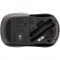 Inline® Mouse 3-en-1, Bluetooth + 2x 2,4 GHz, 5 boutons, optique, gris / noir