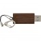 INLINE® USB 3.0 Flash Drive 8 Go, Woodline Walnut, avec Keychain