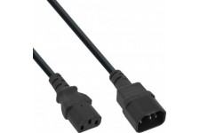 35pcs. Pack Bulk-Pack Inline® Power Cable, 3pin IEC-C13 à IEC-C14, noir, 2M