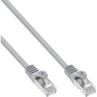 30pcs. Pack Bulk-Pack Inline® Patch Cable, SF / UTP, Cat.5E, Gray, 3M