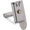 Montage Keystone Inline® pour rail DIN, 1 port, métal