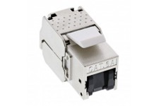 Inline® RJ45 Keystone Jack Snap-In Module Cat.6a, avec couverture de poussière