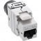 Inline® Premium RJ45 Keystone Jack Snap-In Module Cat.6a, avec couverture de poussière