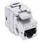 Inline® Premium RJ45 Keystone Jack Snap-In Module Cat.6a, avec couverture de poussière