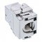 Inline® Premium RJ45 Keystone Jack Snap-In Module Cat.6a, avec couverture de poussière