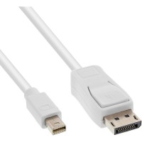 Inline® Mini DisplayPort à DisplayPort Cable White 3M