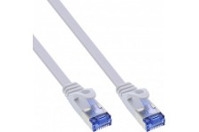 Câble de patch plat en ligne®, u / ftp, cat.6a, blanc, 2m