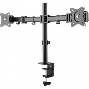 Support de bureau Inline® pour 2x TFT / LCD / LED jusqu'à 68 cm 27 "Max. 2x 8kg