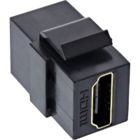 Module Snap-in Keystone Inline® HDMI, 4K / 60Hz, HDMI AF / AF Black
