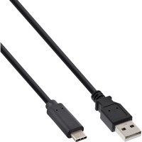 Câble USB 2.0 Inline®, mâle de type C à un mâle, noir, 3M