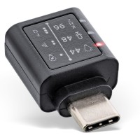 Adaptateur audio HI-Res Inline® Mini Mini USB-C 96KHz, connecteur féminin USB-C à 3,5 mm