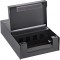 Boîte de montage en surface Inline® pour Keystone 4x RJ45, noir