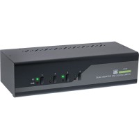 Interrupteur KVM Inline® Desktop, 4 ports, double Monitor DisplayPort 1.2, 4K, USB 3.0, Audio