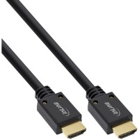 Câble HDMI inline® Ultra à grande vitesse M / m 8K4K Gold plaqué, 1M