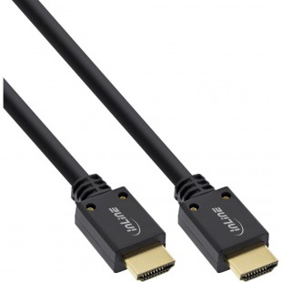 Câble HDMI inline® Ultra à grande vitesse M / m 8k4k plaqué or, 2M