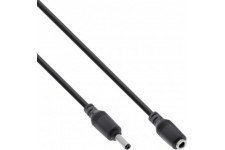 Plug sur Inline® DC 3,5x1,35 mm Câble d'extension pour la came extérieure Smarthome, 3M