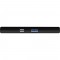 Inline® MultiHub, Surface Pro 4/5/6, 3-Port USB 3.2 Type-A Femme, HDMI 4K, Cardreader, Black