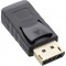 Adaptateur INLINE® DisplayPort, DisplayPort Male to Mini DisplayPort Female, 4K / 60Hz, noir / or