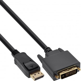 INLINE® DisplayPort vers DVI Cable Black 10m