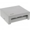 Boîte de point de consolidation de bureau Inline® 6x Keystone RJ45, métal, gris clair Ral7035