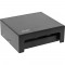Boîte de points de consolidation de bureau Inline® 6x Keystone RJ45, métal, noir Ral9005