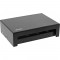 Boîte de points de consolidation de bureau Inline® 8x Keystone RJ45, métal, noir Ral9005