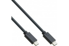 Cable Inline® USB 3.2 Gen.2, USB Type-C mâle / mâle, noir, 1,5 m