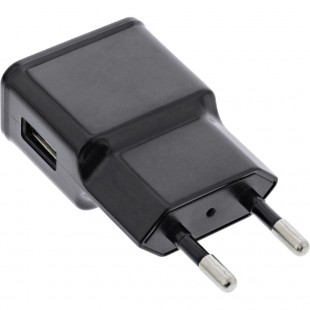 Adaptateur d'alimentation USB Inline® Single, 100-240V à 5V / 1.2A noir