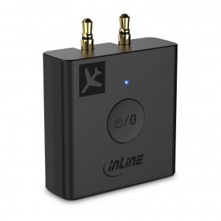 Émetteur audio Bluetooth Inline® Airplane, BT 5.0, APTX HD / LL, adaptateur de vol avec boîtier de chargement