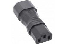 Adaptateur d'alimentation Inline® IEC 60320 C14 / C13, Unités de dispositif froid à 3 broches