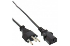 40pcs. Câble d'alimentation Bulk-Pack Inline®, Plug Plug Switzerland vers C13 Plug, 1,8 m
