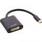 Inline® Mini Displayport mâle à DVI-D 24 + 1 adaptateur femelle noire 0,15 m