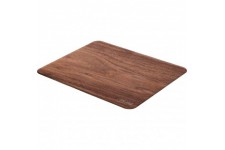 Inline® Woodpad, Real Wood Mouse Pad, Walnut, 240x200mm