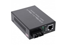 Convertisseur de médias réseau Inline® 10/100/1000Mb / s TP à FO (SC duplex), SM, 20 km