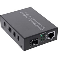 Convertisseur de supports réseau Inline® 10/100/1000Mb / s TP vers SFP FO (pour LC Duplex), mm, 550m