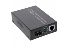 Convertisseur de médias réseau Inline® 10/100/1000Mb / s TP vers SFP FO (pour LC Duplex), SM, 20 km