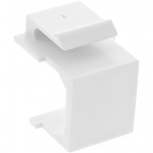 Couvercle aveugle Inline® Keystone pour l'emplacement du module, blanc, 10 pcs.