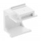 Couvercle aveugle Inline® Keystone pour l'emplacement du module, blanc, 10 pcs.
