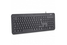 Keyboard Inline® Keys USB touches plates Layout allemand noir