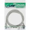 Câble de patch Inline®, cat.6a, s / ftp, TPE flexible, gris, 1,5 m