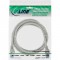 Câble de patch Inline®, cat.6a, s / ftp, TPE flexible, gris, 0,5 m