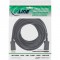 Câble INLINE® DisplayPort 1.4 Actif, 8k4k, noir, or, 10m