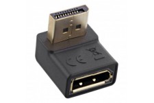 Adaptateur INLINE® DisplayPort, DisplayPort Male / Female vers le bas.