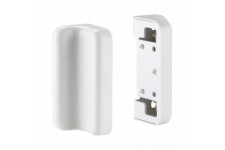 Support de montage Inline® Slatwall pour panneau de support mural, blanc, 2pcs. paire