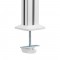 Colonnes de montage Inline® Slatwall en aluminium, pour le panneau de montage de la table, ensemble de 2