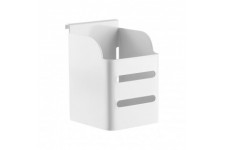 Boîte à crayon à slatwall Inline®, blanc