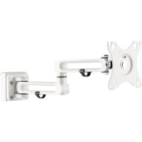 Support de moniteur à slatwall inline® long, blanc