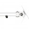 Support de moniteur à slatwall inline® long, blanc
